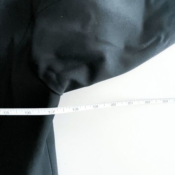 Nine West Women Blazer Jacket Career Embroidered Black Size 8 - Picture 7 of 9